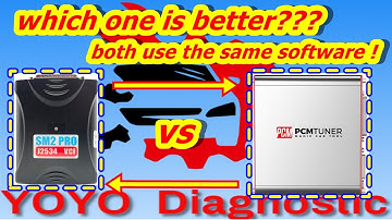 ECU Programmer PCMtuner vs SM2pro Clone.Are these two Programmers, how does the seller describe them