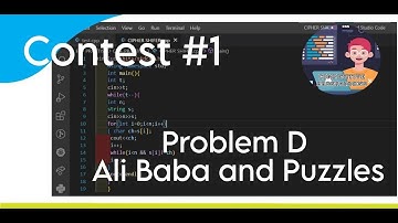 D. Ali Baba and Puzzles || ICPC Assiut || Programming With Sakib ||