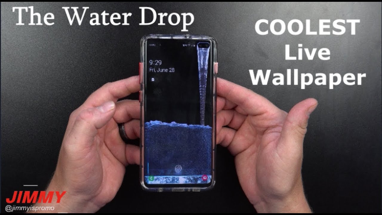 Help me find the source of this wallpaper. This was a live wallpaper from  Zedge that would change color and have the water move around. I haven't  been able to find it