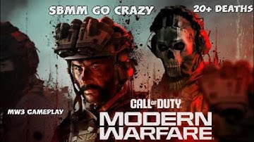 MW3 SBMM IS INSANE