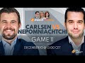 Carlsen - Nepomniachtchi | Game11 | World Chess Championship | Howell, Houska, Snare