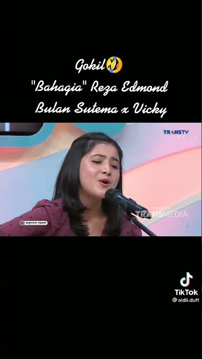 Gokilnya ' BAHAGIA' Duet Bulan Sutena Dan Vicky Prasetyo