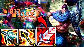 YASUO TOP IS MY #1 PICK TO DEMOLISH EVERYONE (#1 BEST BUILD) - S14 Yasuo TOP Gameplay Guide