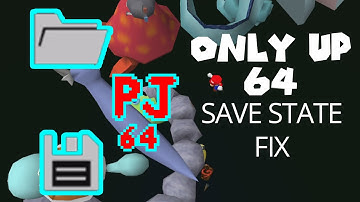 Only Up 64 - Save State Fix - Project64 and other Emu with Gameshark Support