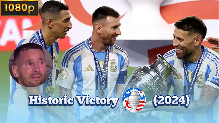 "Historic Victory: Messi's Second Copa America | Argentina vs. Colombia Highlights"