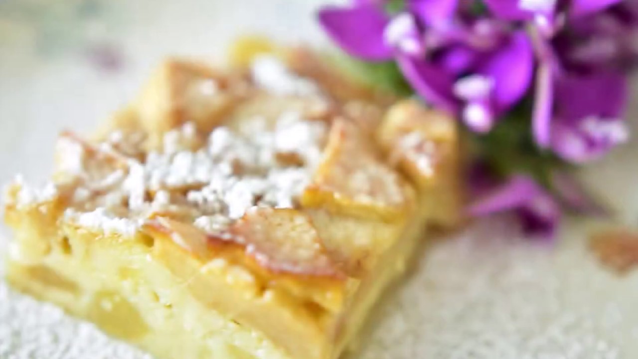 Torta di mele della suocera senza burro e senza zucchero