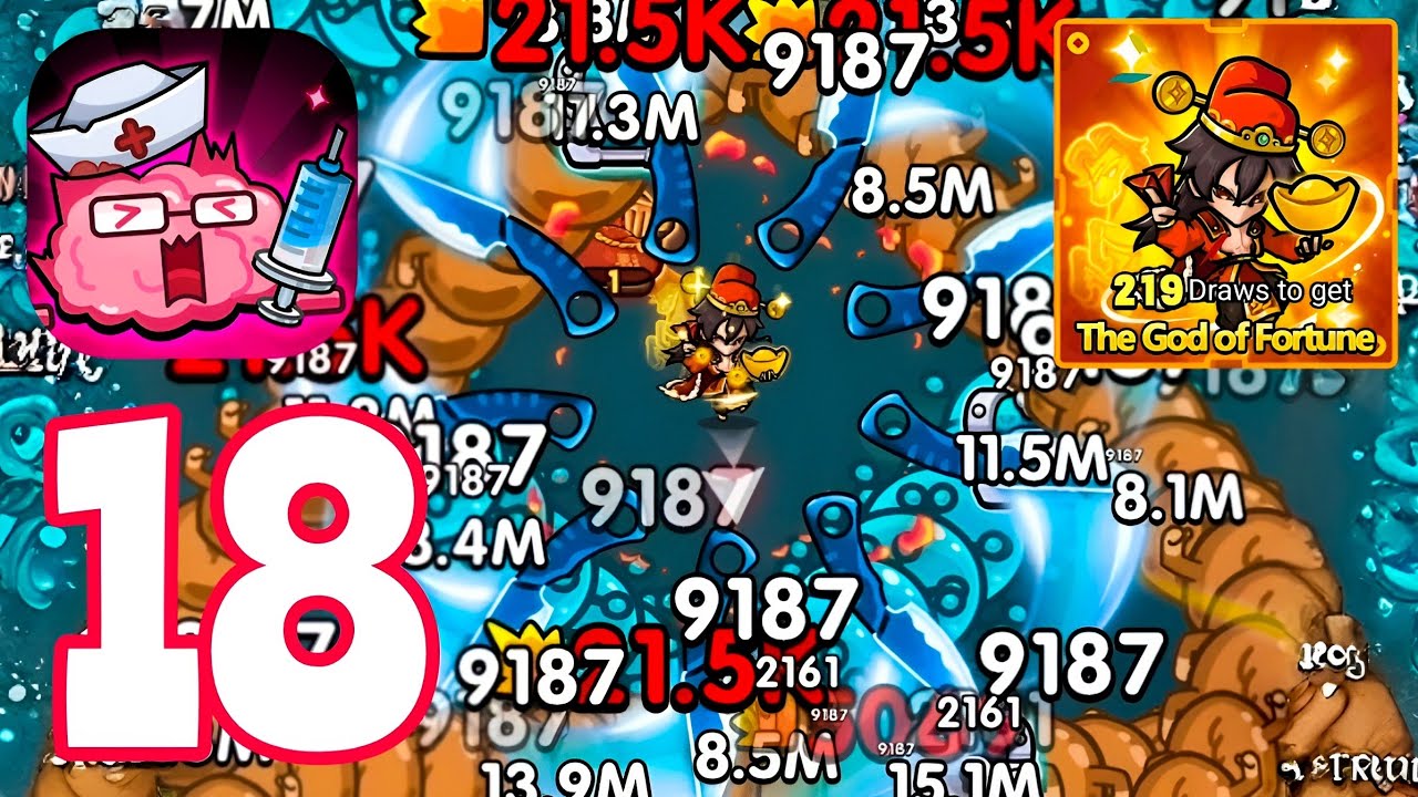 Cell Survivor - The God of Fortune - New Character - Level 43,44,45 - Gameplay Walkthrough Part 18