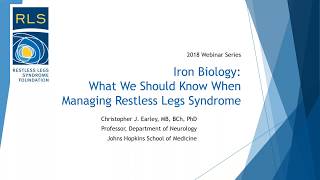 Webinar 2018 - Iron & RLS