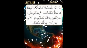 سورة الأحقاف الآية ( 20 )