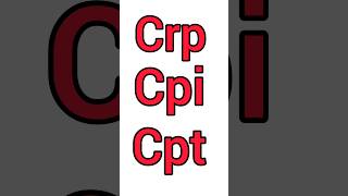 Crp Cpi Cpt #computer #shorts the fast enter