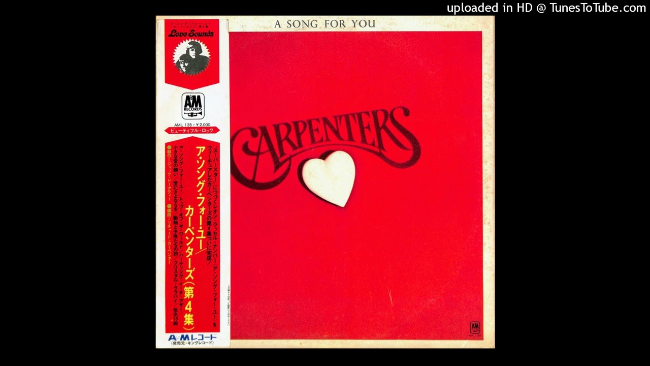 Carpenters - A Song For You - YouTube