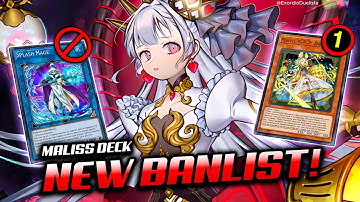 NEW BANLIST IS HERE❗ MALISS DECK post September 2025 Banlist (Splash Mage BANNED🚫) | MDPRO3