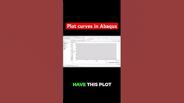 Beheers PLOT XY-curven in Abaqus CAE op de SNELLE en EENVOUDIGE manier! #shorts