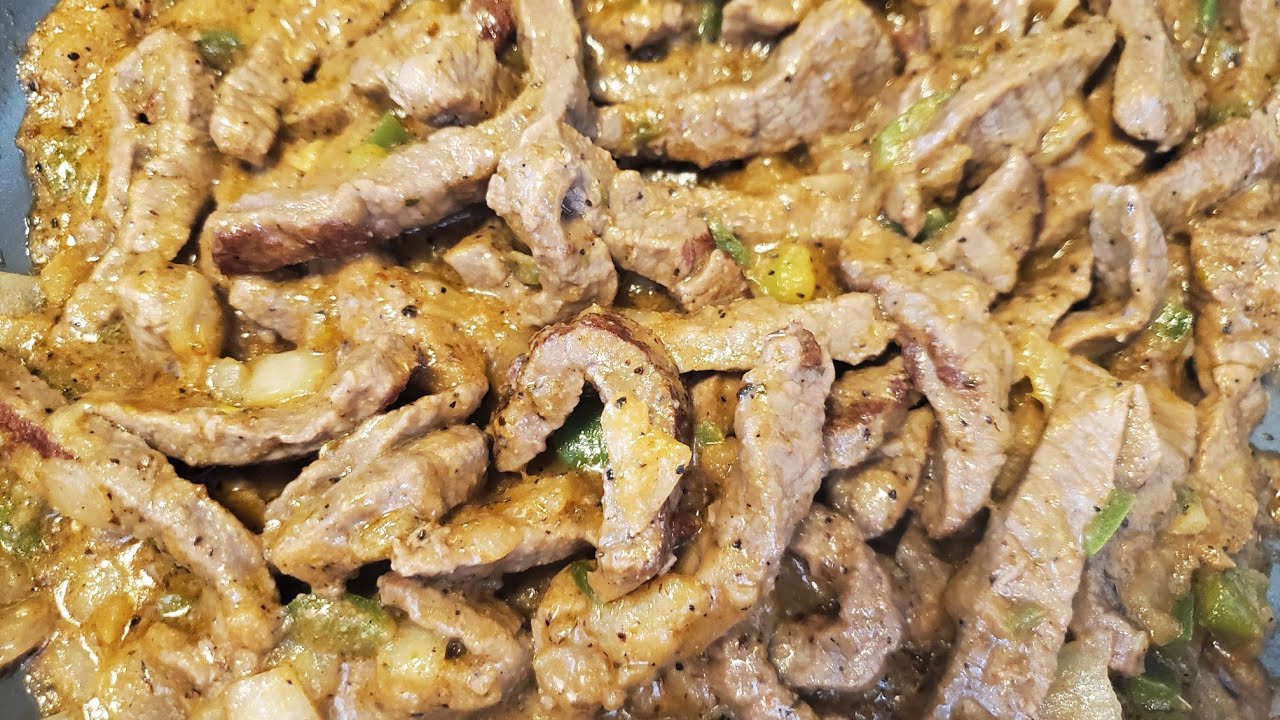 Beef fajitas in 10 minutes or less - YouTube