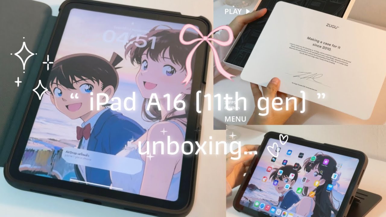 iPad A16 (11th gen) blue 256GB WiFi unboxing🍎