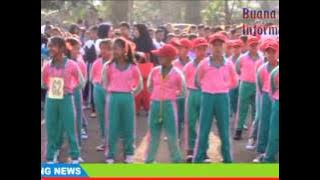 buanainformasi.cm-Staf ahli Bupati Lampura Memberi Apresiasi Kepada Peserta Gerak Jalan