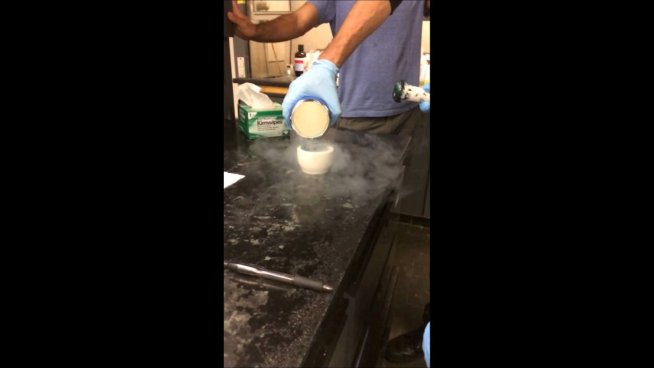 Grinding on liquid nitrogen YouTube