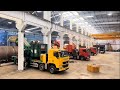 Eye Opening! Five SQ cranes work in tandem to lift the extra long and ultra heavy equipment