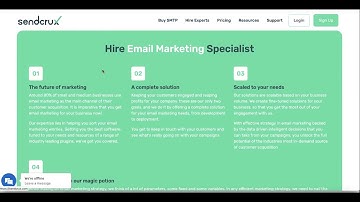 Sendcrux - End To End Walk Through