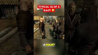 Skyrim RP Low IQ Khajit insult #skyrim #skyrimrp