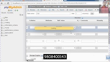 Chat System in PHP with Ajax part 3 4