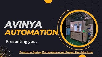 Precision Spring Compression and Inspection Machine with Camera Vision