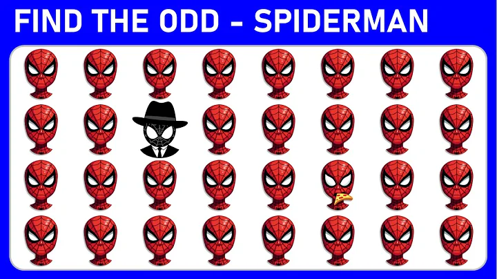 Find the ODD Spider Man – Marvel Spider Man 2 Game Edition Quiz!
