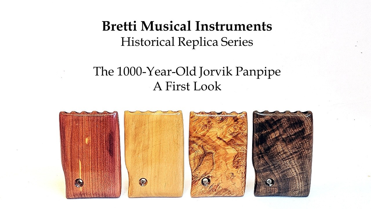Historical Replica Series - The Jorvik Panpipe - A First Look auf YouTube ansehen Historical Replica Series - The Jorvik Panpipe - A First Look auf YouTube ansehen