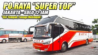 DIANTAR SAMPAI GARASI | #PART2 Trip Naik Bis Raya Super Top Jakarta-Solo