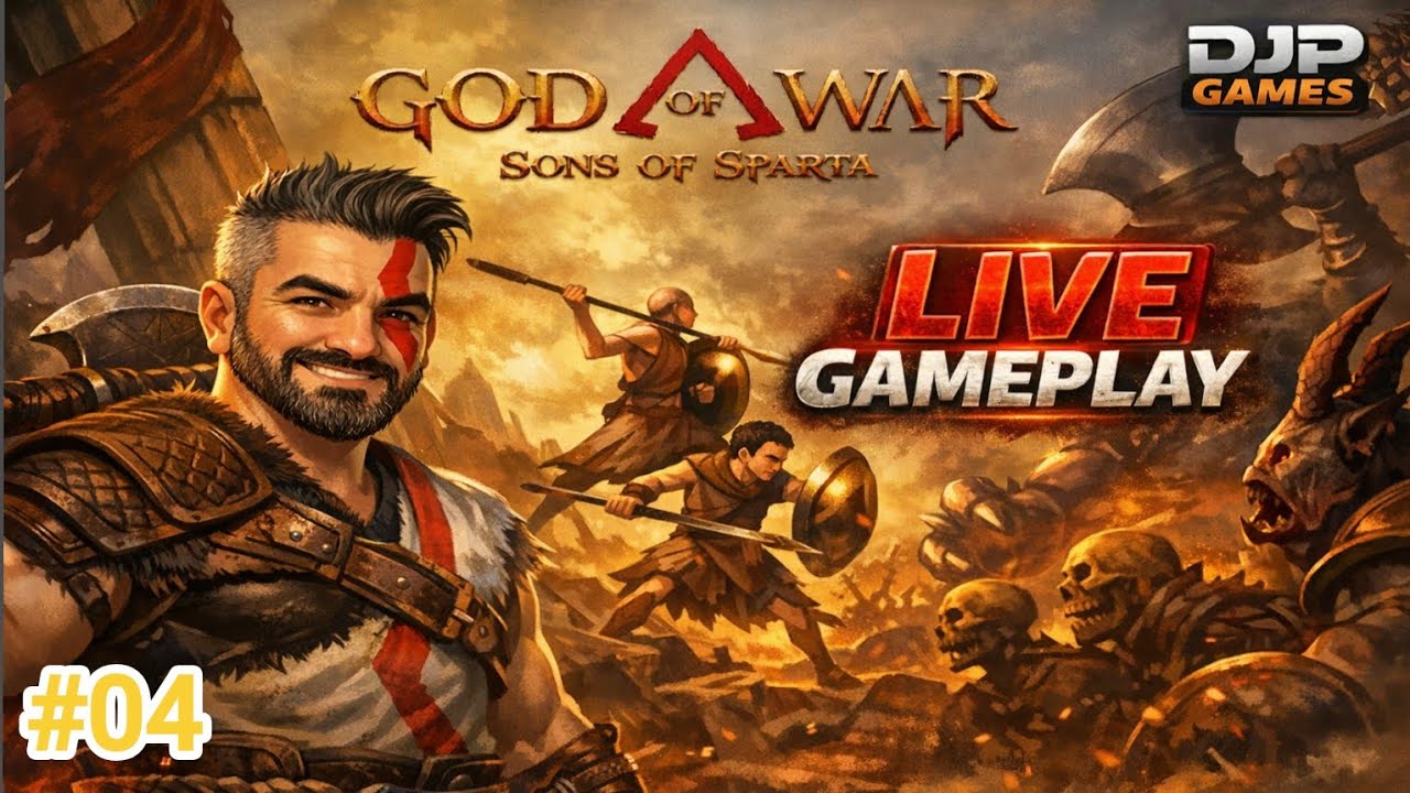 God Of War Sons Of Sparta (PS5) - Live Gameplay  #04