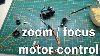 Motorized Zoom Lens #2 - Motors working, IR filter installed