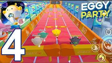 Eggy Party - Gameplay Walkthrough Part 4 - 3d Win (iOS, Android)