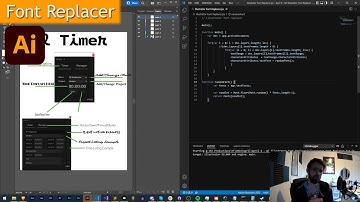 Illustrator Scripting QuickTip - Font Replacer