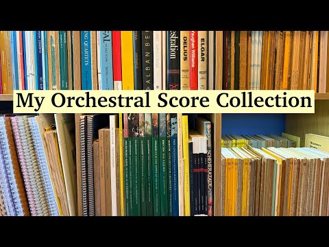 My Orchestral Score Collection