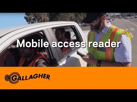 Gallagher Mobile Solutions | Secure site access