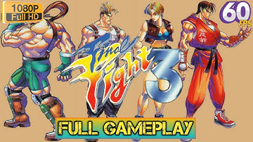 Final Fight 3 | Arcade Game (Capcom) | ENG Version | Full Walkthrough Gameplay Full HD 1080p (60fps)
