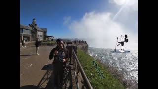 Me and Mickey Mouse at Niagara Falls Adult Swim bumper