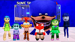 Inside Out 2 Characters Challenge in Sonic Tapes Barry's Prison Run Obby!