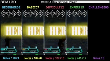 DDR / Six String Proof - SINGLE (DanceDanceRevolution A20)