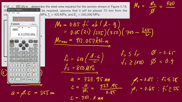 Design of Doubly Reinforced Beams (DRB)