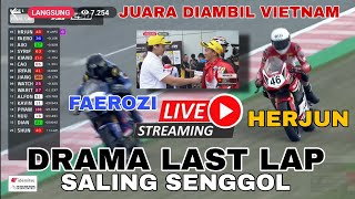 FULL ARRC Race 1 Zhuhai 2024 | Drama Pembalap Indonesia di Last Lap Batal Juara dan diambil Vietnam