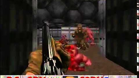 Ultimate DOOM 100  Walkthrough E1M4 Command Control UV difficulty Wolfenstein Walkthrough