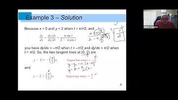 cal 2   10.3    parametric equations and calculus   slope/arclength/surface area