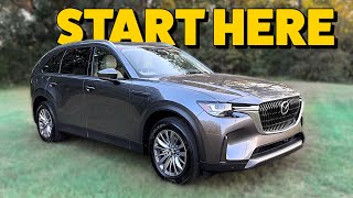 Start Here | 2024 Mazda CX90 Turbo Preferred in Machine Gray