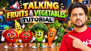 The Ultimate AI Prompt for Viral Fruit & Vegetable Story Videos screenshot 5