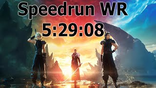 FF7 Rebirth Any% Speedrun WR in 5:29:08 (5:56:38 RTA)
