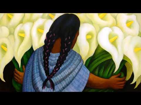 Diego Rivera, "Kalla Zambağı Satıcısı" (Sanat ve Sosyal Bilimler)(Sanat Tarihi )