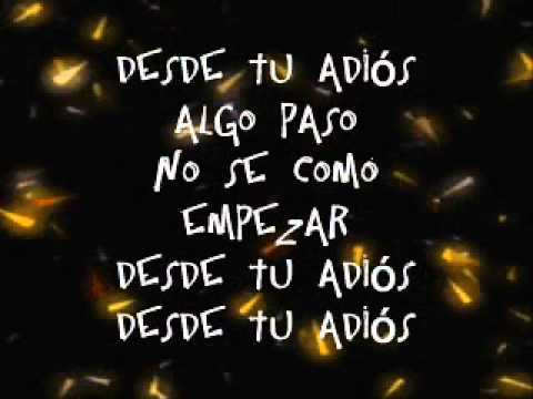 Miss Xv - Desde tu adios - Letra - Eme 15