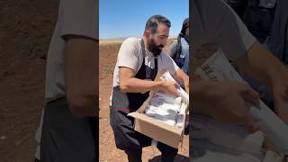 Bugün Kendimize Tarlada Çalışan Işçilere Dürüm Götürelim Dedik Resimi