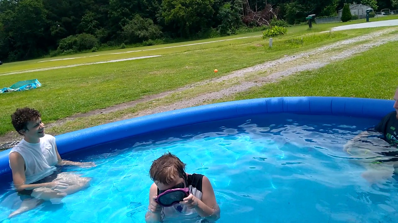 Summer pool fun part 24 - YouTube